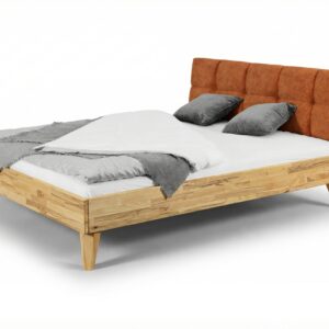 Łóżko bukowe tapicerowane Brago