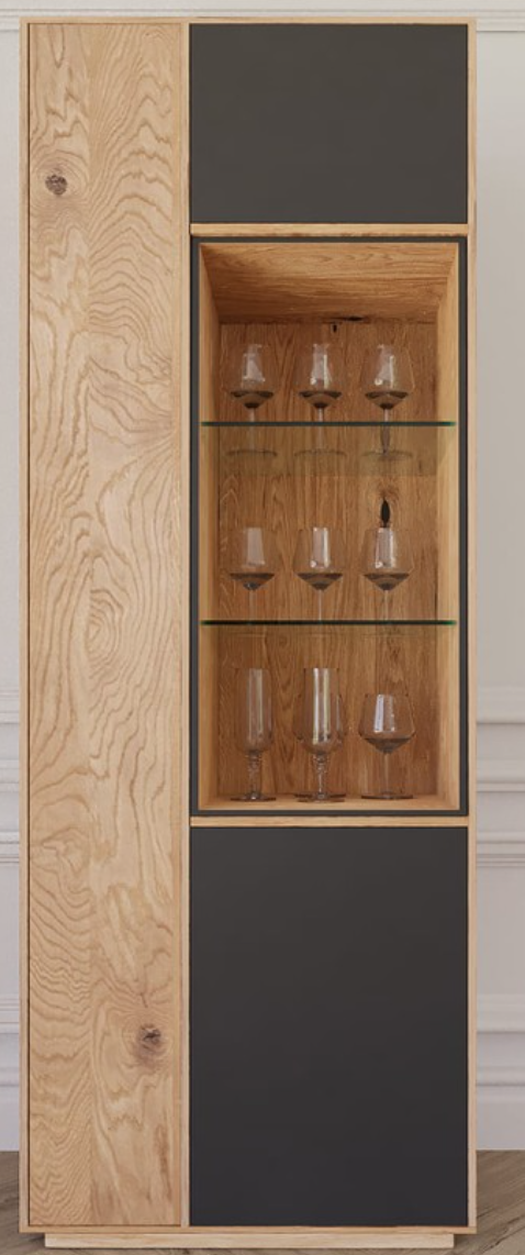 Witryna dębowa Avanti 10