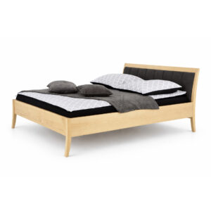 Łóżko bukowe tapicerowane Zernes B